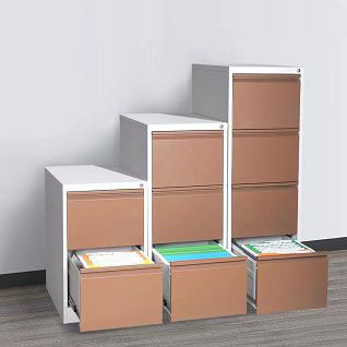 Vertical Drawer Steel Cabinet for Office Storage 
