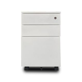 3 Drawer Mobile Pedestal File Storage Cabinet 