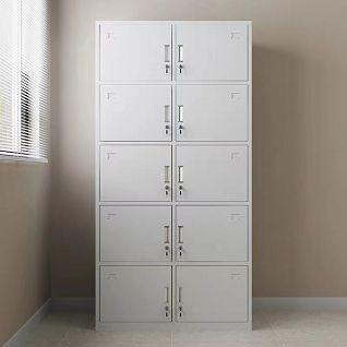 10 Door Steel Storage Locker Cabinet 