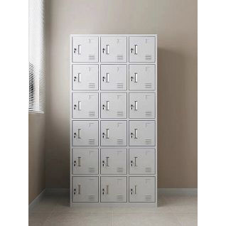 18 Door Steel Storage Locker Cabinet 